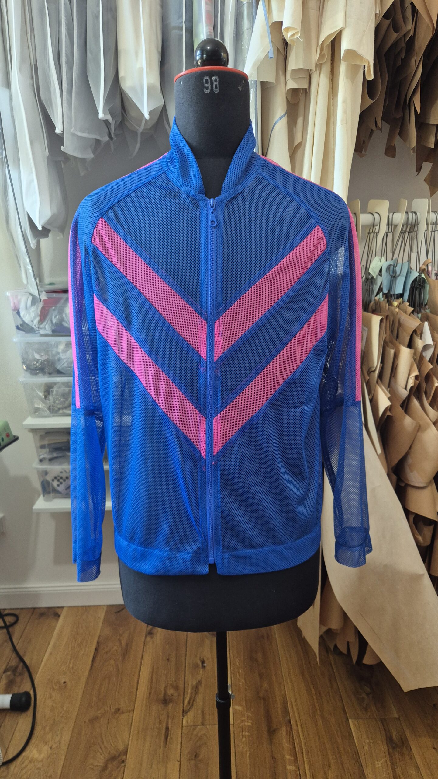 Mesh Bomberjacke